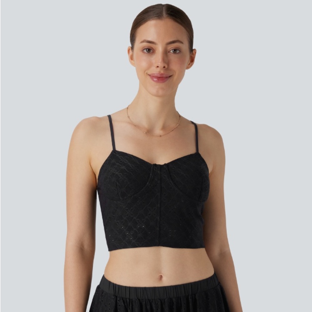 Halara cropped tank size S